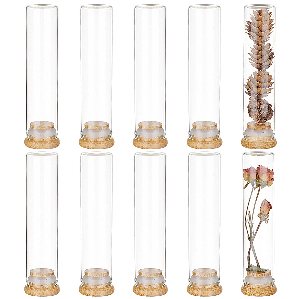 PandaHall BENECREAT 10Pcs Glass Bead Storage Tubes, Bead Containers, with Bamboo Cap, Clear, 3.2x12.5cm, Inner Diameter: 2.5cm, Capacity...
PandaHall BENECREAT 10Pcs Glass Bead Storage Tubes, Bead Containers, with Bamboo Cap, Clear, 3.2x12.5cm, Inner Diameter: 2.5cm, Capacity...