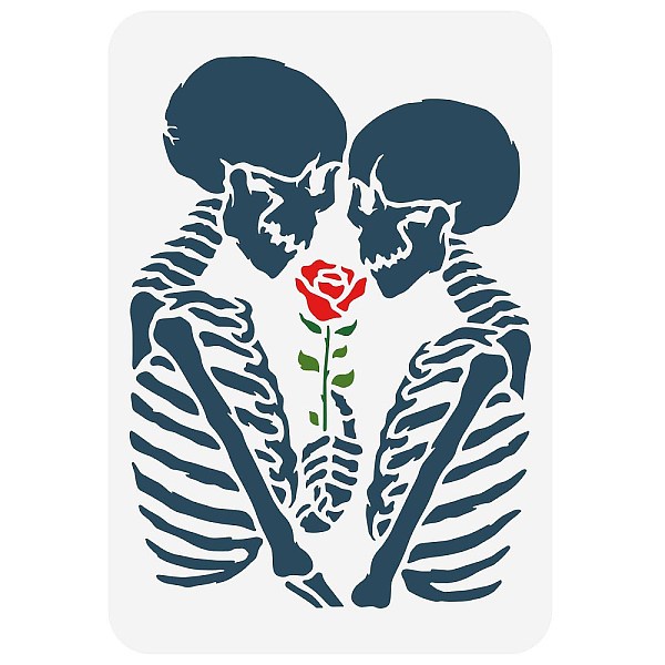 PandaHall Plastic Drawing Painting Stencils Templates, for Painting on Scrapbook Fabric Tiles Floor Furniture Wood, Rectangle, Skeleton...
PandaHall Plastic Drawing Painting Stencils Templates, for Painting on Scrapbook Fabric Tiles Floor Furniture Wood, Rectangle, Skeleton...