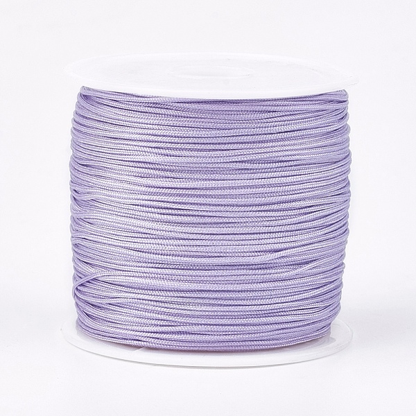 PandaHall Nylon Thread, Nylon Jewelry Cord for Custom Woven Jewelry Making, Lilac, 0.8mm, about 49.21 yards(45m)/roll Nylon Purple
PandaHall Nylon Thread, Nylon Jewelry Cord for Custom Woven Jewelry Making, Lilac, 0.8mm, about 49.21 yards(45m)/roll Nylon Purple