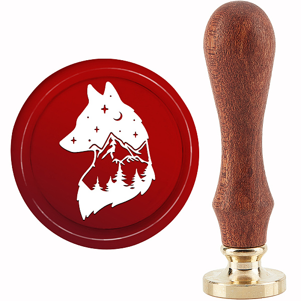 PandaHall CRASPIRE Wolf Wax Seal Stamp Mountain Sealing Wax Stamps Forest 30mm Retro Vintage Removable Brass Stamp Head with Wood Handle for...
PandaHall CRASPIRE Wolf Wax Seal Stamp Mountain Sealing Wax Stamps Forest 30mm Retro Vintage Removable Brass Stamp Head with Wood Handle for...