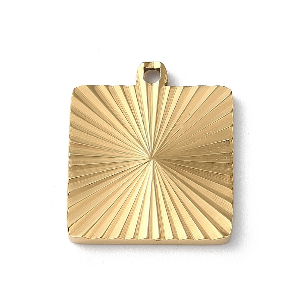 PandaHall Ion Plating(IP) 304 Stainless Steel Pendants, Square Charm, Golden, 20x17x1.8mm, Hole: 1.6mm 304 Stainless Steel Square
PandaHall Ion Plating(IP) 304 Stainless Steel Pendants, Square Charm, Golden, 20x17x1.8mm, Hole: 1.6mm 304 Stainless Steel Square