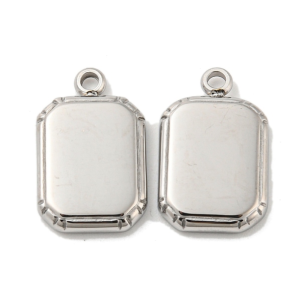 PandaHall 304 Stainless Steel Charms, Octagon Charm, Stainless Steel Color, 15x10x4mm, Hole: 1.4mm 304 Stainless Steel Octagon
PandaHall 304 Stainless Steel Charms, Octagon Charm, Stainless Steel Color, 15x10x4mm, Hole: 1.4mm 304 Stainless Steel Octagon