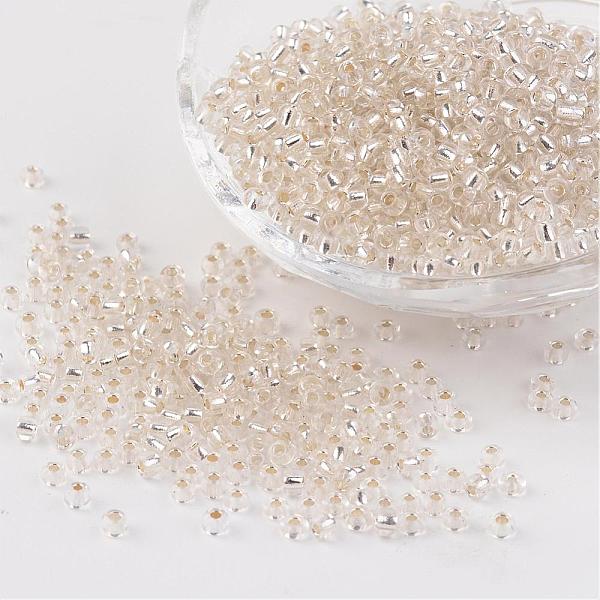 PandaHall 8/0 Glass Seed Beads, Silver Lined Round Hole, Round, White, 3mm, Hole: 1mm, about 1097pcs/50g Glass White
PandaHall 8/0 Glass Seed Beads, Silver Lined Round Hole, Round, White, 3mm, Hole: 1mm, about 1097pcs/50g Glass White