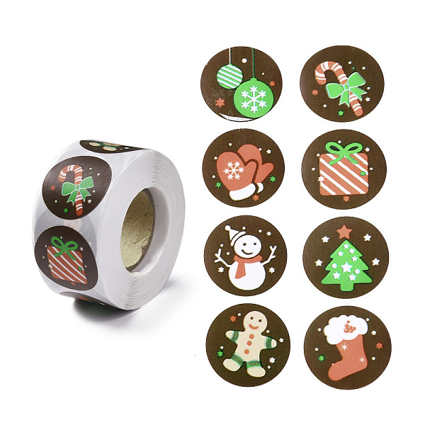 PandaHall 8 Patterns Christmas Round Dot Self Adhesive Paper Stickers Roll, Christmas Decals for Party, Decorative Presents, Coffee, 25mm..., Brown
PandaHall 8 Patterns Christmas Round Dot Self Adhesive Paper Stickers Roll, Christmas Decals for Party, Decorative Presents, Coffee, 25mm..., Brown