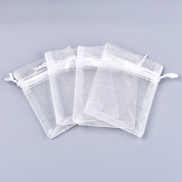 PandaHall Organza Gift Bags with Drawstring, Jewelry Pouches, Wedding Party Christmas Favor Gift Bags, White, 12x9cm Organza Rectangle White
PandaHall Organza Gift Bags with Drawstring, Jewelry Pouches, Wedding Party Christmas Favor Gift Bags, White, 12x9cm Organza Rectangle White