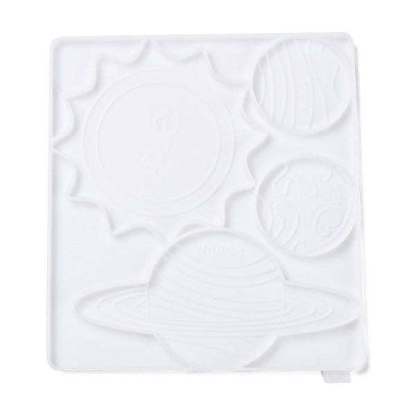 PandaHall Planet DIY Decoration Silicone Molds, Resin Casting Molds, For UV Resin, Epoxy Resin Jewelry Making, White, 269x237x9mm Silicone...
PandaHall Planet DIY Decoration Silicone Molds, Resin Casting Molds, For UV Resin, Epoxy Resin Jewelry Making, White, 269x237x9mm Silicone...