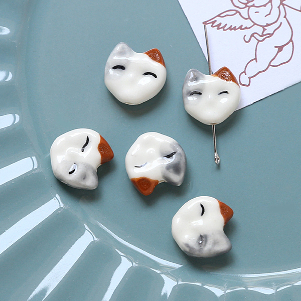 PandaHall Handmade Porcelain Beads, Famille Rose Porcelain, Fox, Brown, 16x17x6mm Porcelain Fox Brown
PandaHall Handmade Porcelain Beads, Famille Rose Porcelain, Fox, Brown, 16x17x6mm Porcelain Fox Brown