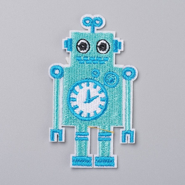 PandaHall Computerized Embroidery Cloth Iron on/Sew on Patches, Costume Accessories, Appliques, for Backpacks, Clothes, Robot, Turquoise..., Green
PandaHall Computerized Embroidery Cloth Iron on/Sew on Patches, Costume Accessories, Appliques, for Backpacks, Clothes, Robot, Turquoise..., Green