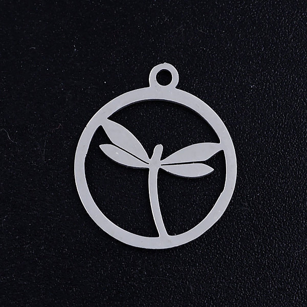 PandaHall 201 Stainless Steel Pendants, Circle with Dragonfly, Hollow, Stainless Steel Color, 17.5x15x1mm, Hole: 1.5mm 201 Stainless Steel...
PandaHall 201 Stainless Steel Pendants, Circle with Dragonfly, Hollow, Stainless Steel Color, 17.5x15x1mm, Hole: 1.5mm 201 Stainless Steel...