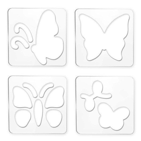 PandaHall GLOBLELAND 4pcs Quilting Patchwork Ruler For Sewing Butterfly Seamless Pattern Patchwork Sewing Ruler and Transparent Acrylic..., Clear
PandaHall GLOBLELAND 4pcs Quilting Patchwork Ruler For Sewing Butterfly Seamless Pattern Patchwork Sewing Ruler and Transparent Acrylic..., Clear