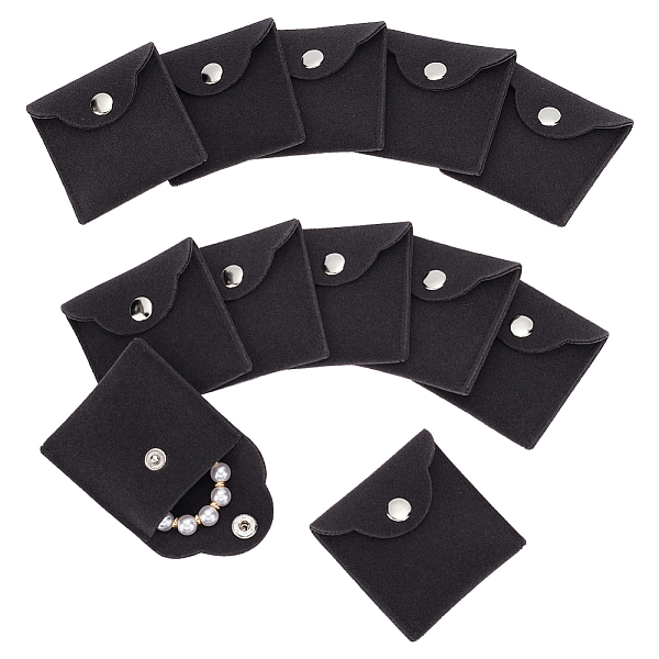 PandaHall Square Velvet Jewelry Pouches, Jewelry Gift Bags with Snap Button, for Ring Necklace Earring Bracelet, Gray, 5.9x6x0.9cm Velvet...
PandaHall Square Velvet Jewelry Pouches, Jewelry Gift Bags with Snap Button, for Ring Necklace Earring Bracelet, Gray, 5.9x6x0.9cm Velvet...