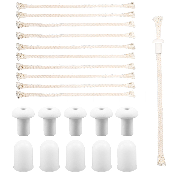 PandaHall CHGCRAFT Lap Alcohol Burner Lamp Accessories, including 10Pcs Plastic Lamp Cap, 10Pcs Cotton Cord Wicks & 10Pcs Porcelain Wick..., Multicolor
PandaHall CHGCRAFT Lap Alcohol Burner Lamp Accessories, including 10Pcs Plastic Lamp Cap, 10Pcs Cotton Cord Wicks & 10Pcs Porcelain Wick..., Multicolor