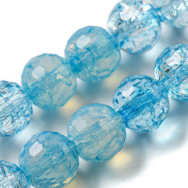 PandaHall Baking Painted Glass Bead Strands, Faceted, Round, Deep Sky Blue, 8mm, Hole: 1.2mm, about 50pcs/strand, 14.37 inch(36.5cm) Glass...
PandaHall Baking Painted Glass Bead Strands, Faceted, Round, Deep Sky Blue, 8mm, Hole: 1.2mm, about 50pcs/strand, 14.37 inch(36.5cm) Glass...