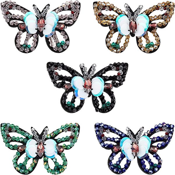 PandaHall FINGERINSPIRE 5 Pcs Butterfly Cloth Sew on Patches for Clothing Repair, Embroidered Patches Costume Accessories Appliques with..., Multicolor
PandaHall FINGERINSPIRE 5 Pcs Butterfly Cloth Sew on Patches for Clothing Repair, Embroidered Patches Costume Accessories Appliques with..., Multicolor