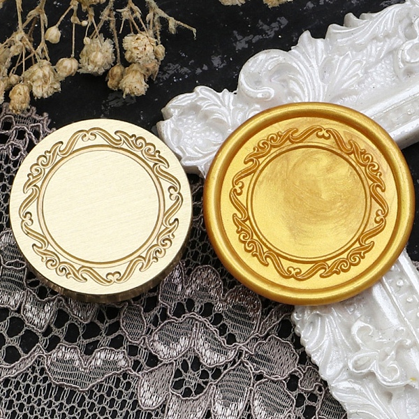 PandaHall Flower Frame Brass Stamp Heads, for Wax Seal Stamp, Wedding Invitations Making, Golden, Round, 25x14mm, Inner Diameter: 7.5mm...
PandaHall Flower Frame Brass Stamp Heads, for Wax Seal Stamp, Wedding Invitations Making, Golden, Round, 25x14mm, Inner Diameter: 7.5mm...