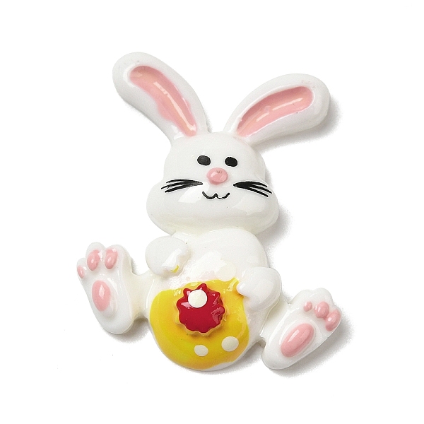 PandaHall Opaque Resin Cabochons, Rabbit with Easter Egg, Yellow, 27x24x6mm Resin Rabbit Yellow
PandaHall Opaque Resin Cabochons, Rabbit with Easter Egg, Yellow, 27x24x6mm Resin Rabbit Yellow