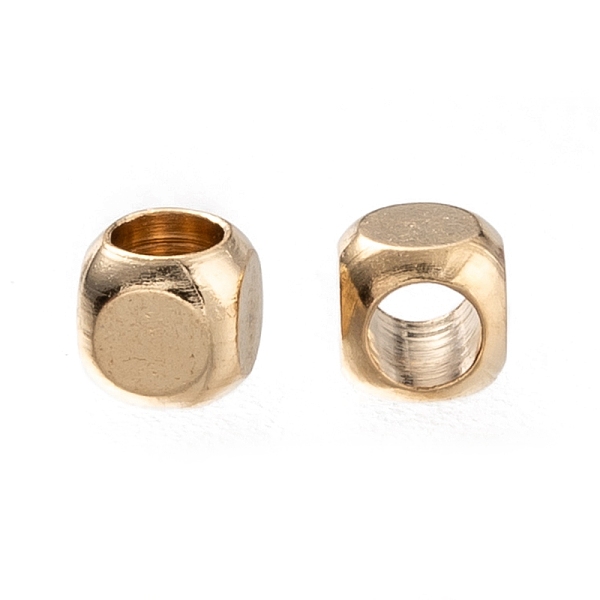 PandaHall Brass Beads, Long-Lasting Plated, Cube, Real 24K Gold Plated, 2.5x2.5x2.5mm, Hole: 1.6mm Brass Cube
PandaHall Brass Beads, Long-Lasting Plated, Cube, Real 24K Gold Plated, 2.5x2.5x2.5mm, Hole: 1.6mm Brass Cube