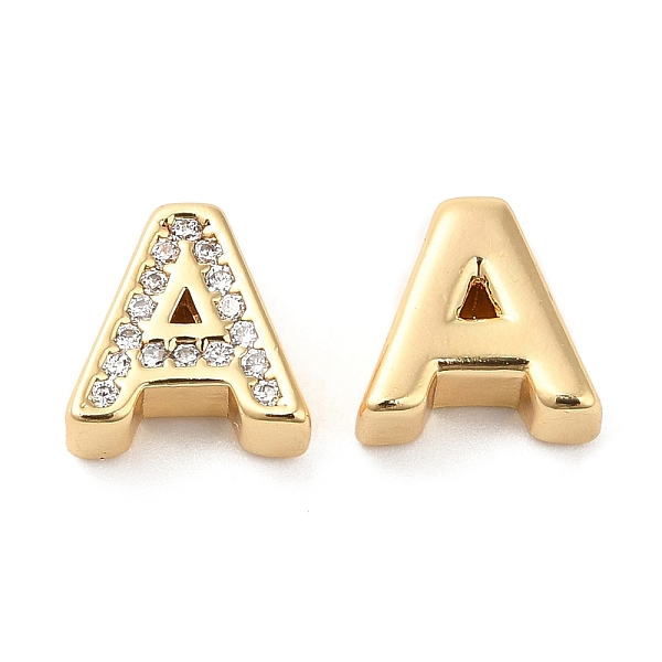 PandaHall Brass Micro Pave Cubic Zirconia Beads, Real 18K Gold Plated, Letter A, 8x8x3.5mm, Hole: 1.2mm Brass+Cubic Zirconia Letter A Clear
PandaHall Brass Micro Pave Cubic Zirconia Beads, Real 18K Gold Plated, Letter A, 8x8x3.5mm, Hole: 1.2mm Brass+Cubic Zirconia Letter A Clear