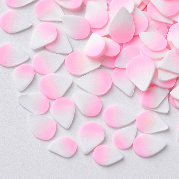 PandaHall Handmade Polymer Clay Nail Art Decoration Accessories, Petal, Pearl Pink, 5~7.5x4~6x0.3~1mm, about 5000pcs/50g. Polymer Clay...
PandaHall Handmade Polymer Clay Nail Art Decoration Accessories, Petal, Pearl Pink, 5~7.5x4~6x0.3~1mm, about 5000pcs/50g. Polymer Clay...