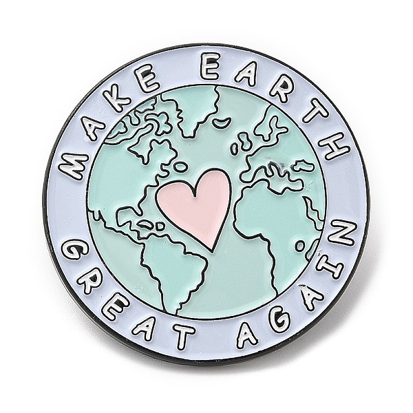 PandaHall The Earth with Word Make Earth Great Again Enamel Pin, Electrophoresis Black Alloy Brooch for Backpack Clothes, Colorful..., Multicolor
PandaHall The Earth with Word Make Earth Great Again Enamel Pin, Electrophoresis Black Alloy Brooch for Backpack Clothes, Colorful..., Multicolor