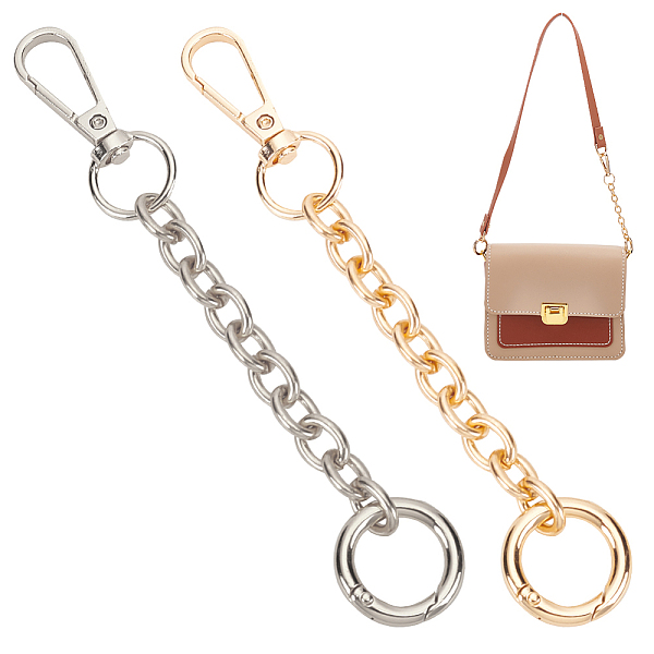 PandaHall WADORN 2 Colors Purse Chain Strap Extender, 5.78 Inch Metal Handbag Extension Chain Replacement Clutch Strap Extension for...
PandaHall WADORN 2 Colors Purse Chain Strap Extender, 5.78 Inch Metal Handbag Extension Chain Replacement Clutch Strap Extension for...