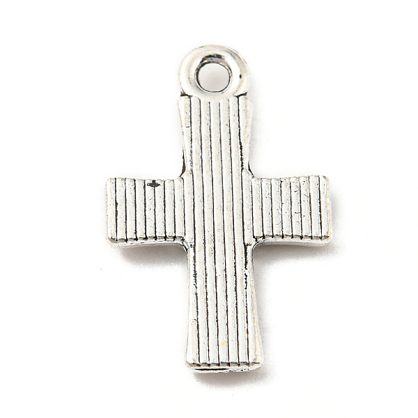 PandaHall Tibetan Style Alloy Pendants, Cross, Antique Silver, 18x11.5x2mm, Hole: 1.2mm, 588pcs/500g Alloy Cross
PandaHall Tibetan Style Alloy Pendants, Cross, Antique Silver, 18x11.5x2mm, Hole: 1.2mm, 588pcs/500g Alloy Cross