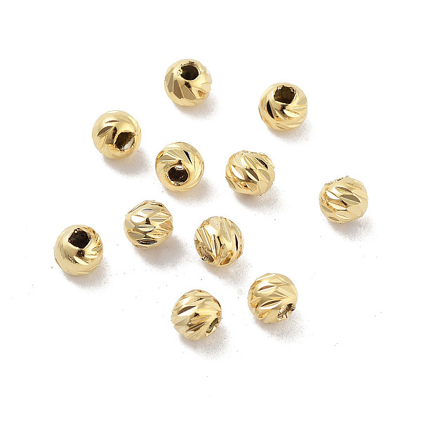 PandaHall Brass Beads, Cadmium Free & Lead Free, Round, Real 24K Gold Plated, 4x4mm, Hole: 1.4mm Brass Round
PandaHall Brass Beads, Cadmium Free & Lead Free, Round, Real 24K Gold Plated, 4x4mm, Hole: 1.4mm Brass Round