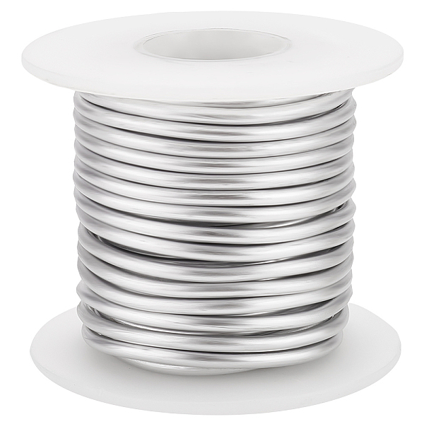 PandaHall Custom Round Aluminum Wire, Platinum, 9 Gauge, 3mm, about 26.25 Feet(8m)/Roll Aluminum Round
PandaHall Custom Round Aluminum Wire, Platinum, 9 Gauge, 3mm, about 26.25 Feet(8m)/Roll Aluminum Round