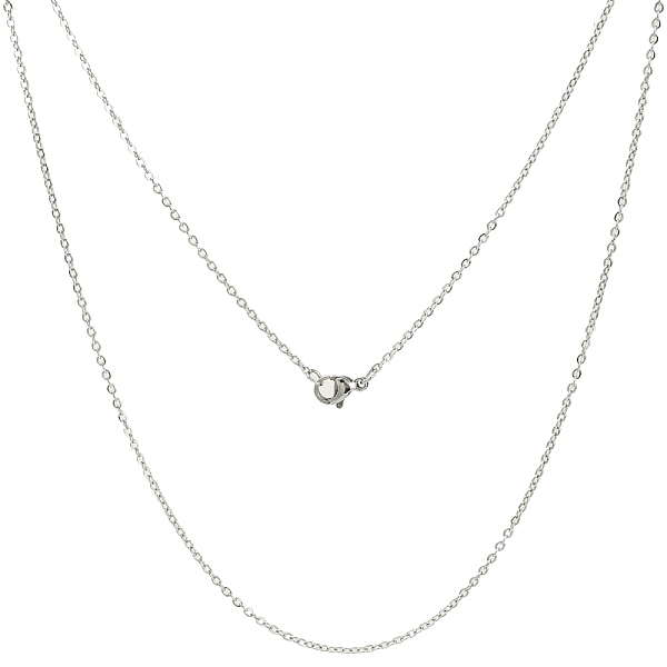 PandaHall Classic Plain 304 Stainless Steel Mens Womens Necklaces Unisex Cable Chain Necklaces, Stainless Steel Color, 19.5 inch~19.8 inch...
PandaHall Classic Plain 304 Stainless Steel Mens Womens Necklaces Unisex Cable Chain Necklaces, Stainless Steel Color, 19.5 inch~19.8 inch...