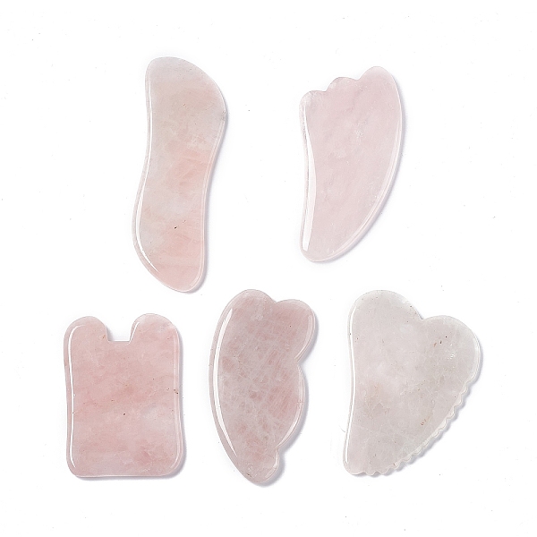 PandaHall Natural Rose Quartz Gua Sha Boards, Scraping Massage Tools, Gua Sha Tool for Facial Body Relief, Mixed Shapes...
PandaHall Natural Rose Quartz Gua Sha Boards, Scraping Massage Tools, Gua Sha Tool for Facial Body Relief, Mixed Shapes...