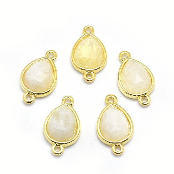 PandaHall Natural Rainbow Moonstone Links connectors, with Golden Tone Brass Findings, teardrop, Faceted, 17.5x9.5x5mm, Hole: 1.2mm Rainbow...
PandaHall Natural Rainbow Moonstone Links connectors, with Golden Tone Brass Findings, teardrop, Faceted, 17.5x9.5x5mm, Hole: 1.2mm Rainbow...