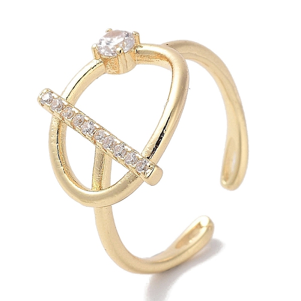 PandaHall Brass Micro Pave Cubic Zirconia Cuff Rings, Long-Lasting Plated, Oval, Golden, US Size 6 3/4(17.1mm) Brass+Cubic Zirconia Oval..., Clear
PandaHall Brass Micro Pave Cubic Zirconia Cuff Rings, Long-Lasting Plated, Oval, Golden, US Size 6 3/4(17.1mm) Brass+Cubic Zirconia Oval..., Clear