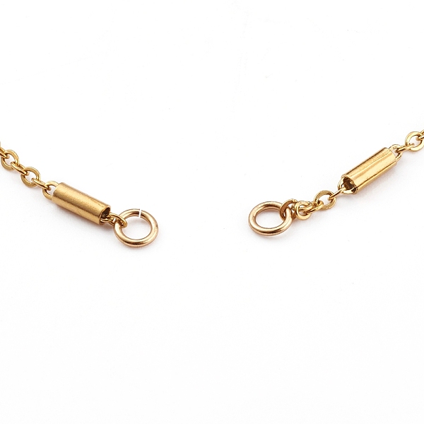 PandaHall 304 Stainless Steel Cable Chains Bracelets Making, with Lobster Claw Clasps and Jump Rings, Golden, 6-1/4 inch(15.8cm) 304...
PandaHall 304 Stainless Steel Cable Chains Bracelets Making, with Lobster Claw Clasps and Jump Rings, Golden, 6-1/4 inch(15.8cm) 304...