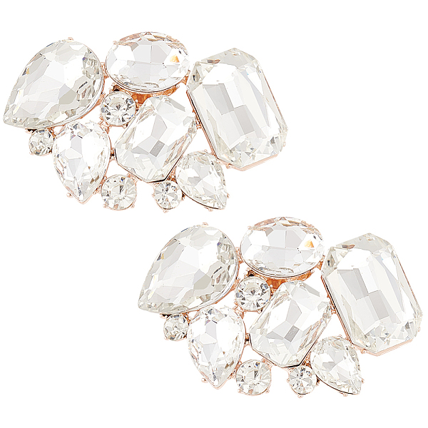 PandaHall FINGERINSPIRE 2PCS Crystal Shoe Clips 1.5x2.5 inch Irregular Rhinestone Wedding Shoe Clips Shoe Clips Buckles Metal Shoe Clips for..., Clear
PandaHall FINGERINSPIRE 2PCS Crystal Shoe Clips 1.5x2.5 inch Irregular Rhinestone Wedding Shoe Clips Shoe Clips Buckles Metal Shoe Clips for..., Clear