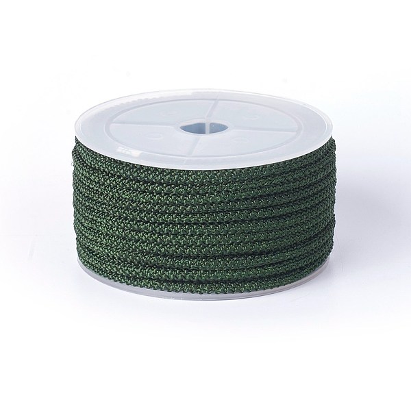 PandaHall Polyester Braided Cord, Dark Slate Gray, 3mm, about 12.02~13.12 yards(11~12m)/roll Polyester Gray
PandaHall Polyester Braided Cord, Dark Slate Gray, 3mm, about 12.02~13.12 yards(11~12m)/roll Polyester Gray