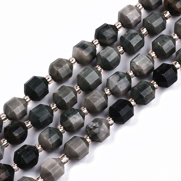 PandaHall Natural Green Wood Lace Stone Beads Strands, Round, Faceted, 6x5.5mm, Hole: 1mm, about 50pcs/strand, 14.96 inch(38cm) Wood Lace...
PandaHall Natural Green Wood Lace Stone Beads Strands, Round, Faceted, 6x5.5mm, Hole: 1mm, about 50pcs/strand, 14.96 inch(38cm) Wood Lace...
