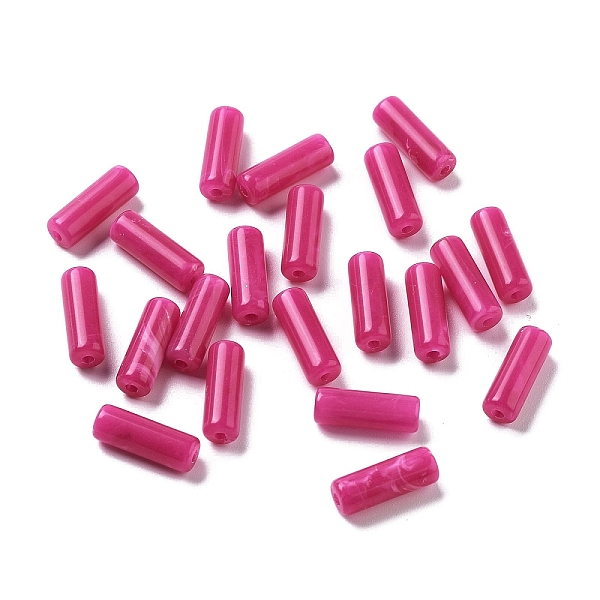 PandaHall Opaque Acrylic Beads, Two Tone, Column, Camellia, 13.5x4.7mm, Hole: 1.4mm Acrylic Column Pink
PandaHall Opaque Acrylic Beads, Two Tone, Column, Camellia, 13.5x4.7mm, Hole: 1.4mm Acrylic Column Pink