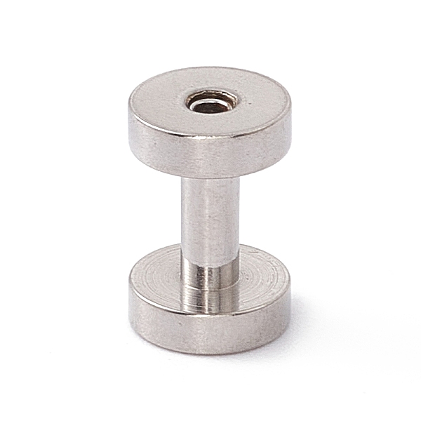 PandaHall 304 Stainless Steel Ear Plugs Gauges, Screw Tunnel Ear Expander for Men Women, Stainless Steel Color, 10x7mm, Hole: 1.2mm 304...
PandaHall 304 Stainless Steel Ear Plugs Gauges, Screw Tunnel Ear Expander for Men Women, Stainless Steel Color, 10x7mm, Hole: 1.2mm 304...