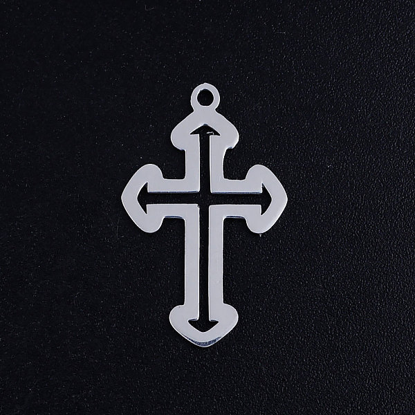 PandaHall 201 Stainless Steel Pendants, Cross, Stainless Steel Color, 24.5x15x1mm, Hole: 1.5mm 201 Stainless Steel Cross
PandaHall 201 Stainless Steel Pendants, Cross, Stainless Steel Color, 24.5x15x1mm, Hole: 1.5mm 201 Stainless Steel Cross