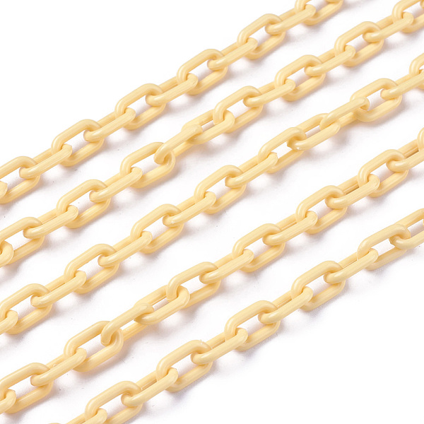 PandaHall ABS Plastic Cable Chains, Oval, Champagne Yellow, 13.5~14x8x2mm, 14.9 inch~15.35 inch(38~39cm)/strand Plastic Yellow
PandaHall ABS Plastic Cable Chains, Oval, Champagne Yellow, 13.5~14x8x2mm, 14.9 inch~15.35 inch(38~39cm)/strand Plastic Yellow