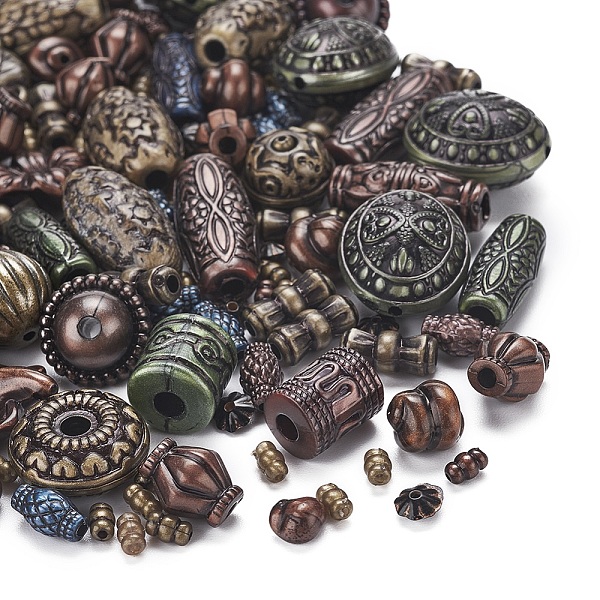 PandaHall Assorted Antique Style Acrylic Beads, For Jewelry Making, Mixed Shapes, Mixed Color, 6~25x5~15x2~12mm, Hole: 1~3mm Acrylic Mixed..., Multicolor
PandaHall Assorted Antique Style Acrylic Beads, For Jewelry Making, Mixed Shapes, Mixed Color, 6~25x5~15x2~12mm, Hole: 1~3mm Acrylic Mixed..., Multicolor