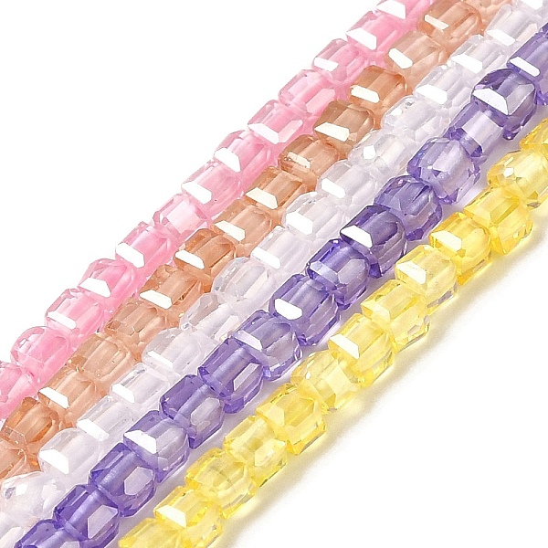 PandaHall Cubic Zirconia Bead Strands, Faceted Square, Mixed Color, 2.5x2.5x2.5mm, Hole: 0.6mm, about 159~160pcs/strand, 14.57''~14.76''..., Multicolor
PandaHall Cubic Zirconia Bead Strands, Faceted Square, Mixed Color, 2.5x2.5x2.5mm, Hole: 0.6mm, about 159~160pcs/strand, 14.57''~14.76''..., Multicolor