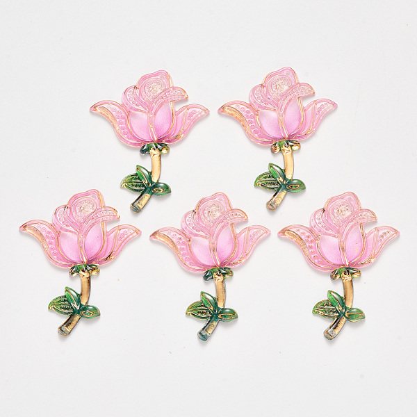 PandaHall Valentine's Day Theme, Transparent Acrylic Links connectors, with Plated Bottom, Rose, Pearl Pink, 51x41x5.5mm, Hole: 0.9mm...
PandaHall Valentine's Day Theme, Transparent Acrylic Links connectors, with Plated Bottom, Rose, Pearl Pink, 51x41x5.5mm, Hole: 0.9mm...