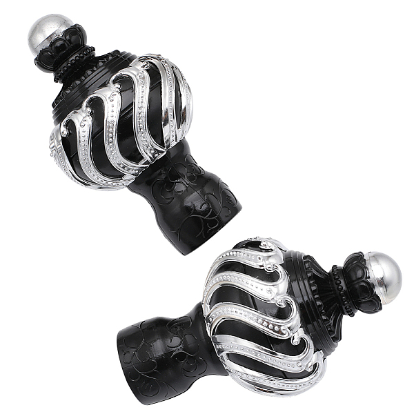 PandaHall Plastic Curtain Rod Head, Round Drapery Pole Finials, Black, 119x70mm Plastic Round Black
PandaHall Plastic Curtain Rod Head, Round Drapery Pole Finials, Black, 119x70mm Plastic Round Black