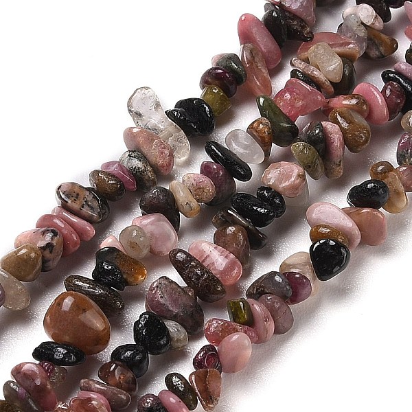 PandaHall Natural Tourmaline Chip Beads Strands, 4~8x3~7x1.5~3mm, Hole: 0.6mm, 31.89''(81cm) Tourmaline Chip
PandaHall Natural Tourmaline Chip Beads Strands, 4~8x3~7x1.5~3mm, Hole: 0.6mm, 31.89''(81cm) Tourmaline Chip