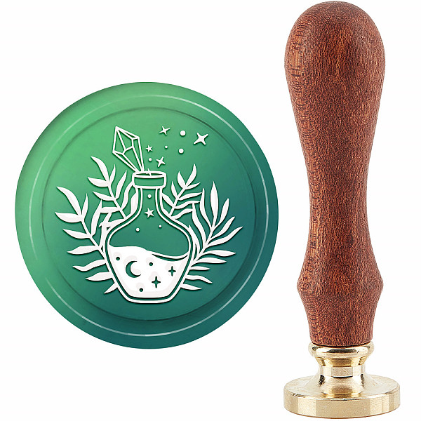 PandaHall CRASPIRE Bottle Wax Seal Stamp Leaves Sealing Wax Stamps Crystals 30mm Retro Vintage Removable Brass Stamp Head with Wood Handle...
PandaHall CRASPIRE Bottle Wax Seal Stamp Leaves Sealing Wax Stamps Crystals 30mm Retro Vintage Removable Brass Stamp Head with Wood Handle...