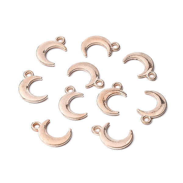 PandaHall Tibetan Style Alloy Pendants, Cadmium Free & Lead Free, Moon, Rose Gold, 14.5x9.5x1mm, Hole: 1.6mm, about 2222pcs/1000g Alloy Moon
PandaHall Tibetan Style Alloy Pendants, Cadmium Free & Lead Free, Moon, Rose Gold, 14.5x9.5x1mm, Hole: 1.6mm, about 2222pcs/1000g Alloy Moon
