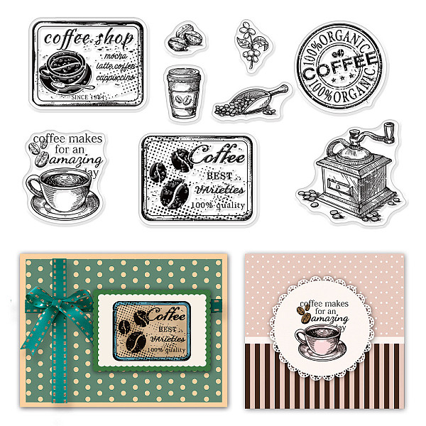 PandaHall CRASPIRE Clear Stamp Coffee Vintage Clear Stamps Coffee Stain & Coffee Cup Silicone Transparent Stamps Scrapbooking Stamps for...
PandaHall CRASPIRE Clear Stamp Coffee Vintage Clear Stamps Coffee Stain & Coffee Cup Silicone Transparent Stamps Scrapbooking Stamps for...