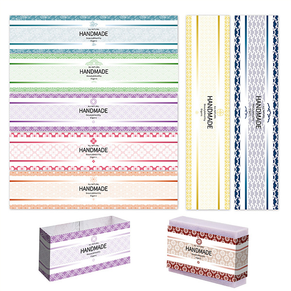 PandaHall PH 90pcs Wrap Paper Tape, 9 Style Vintage Band Label Texture Paper Tag Wrapper Sleeves Covers Vertical Tags for Handmade Soap..., Pink
PandaHall PH 90pcs Wrap Paper Tape, 9 Style Vintage Band Label Texture Paper Tag Wrapper Sleeves Covers Vertical Tags for Handmade Soap..., Pink