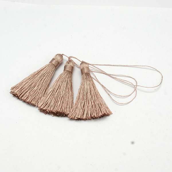 PandaHall Nylon Thread Tassel Big Pendant Decorations, PeachPuff, 43x6mm Nylon Brown
PandaHall Nylon Thread Tassel Big Pendant Decorations, PeachPuff, 43x6mm Nylon Brown